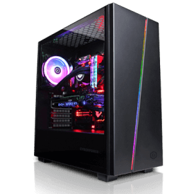 CYBERPOWERPC ELUNA 241V MID TOWER GAMING CASE (Case only)