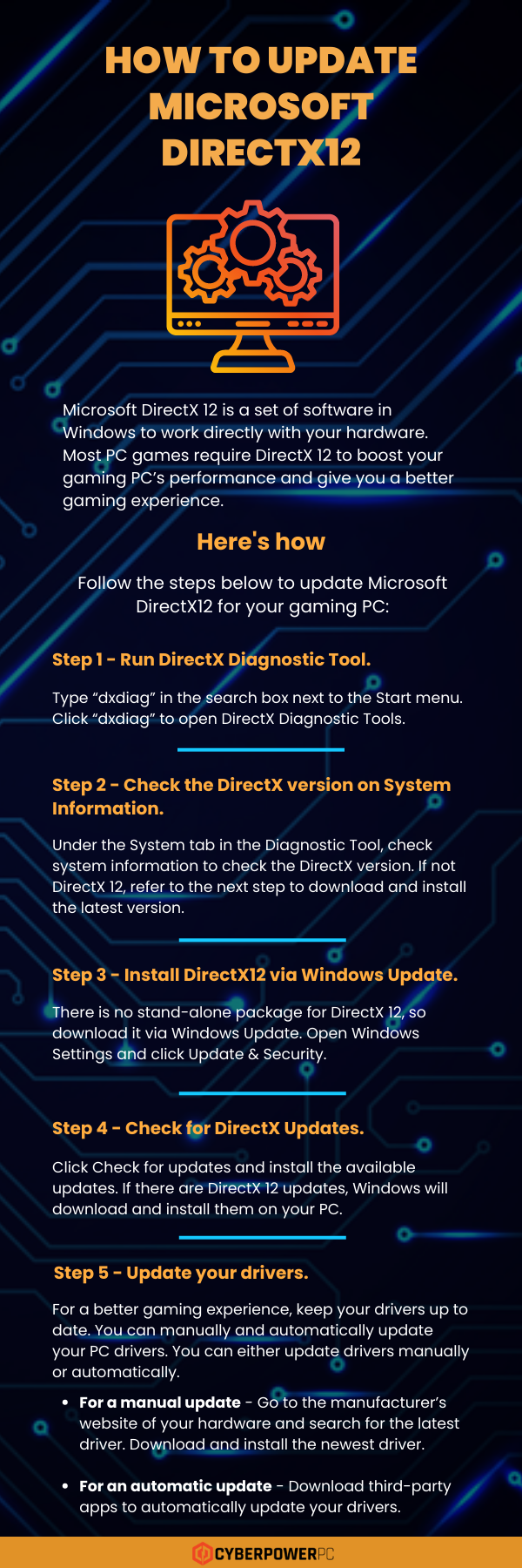 How to Buy a Gaming PC (Infographics)