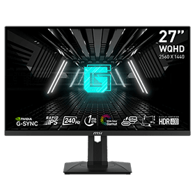 27" MSI G274QPX 2560x1440 (WQHD) IPS 1ms, 240Hz G-SYNC eSports Gaming Monitor