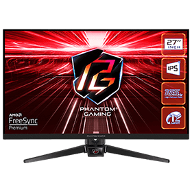 27" ASRock PHANTOM GAMING PG27FF1A 1920 x 1080 (FHD) 165Hz/1ms 144Hz and higher, FreeSync Gaming Monitor